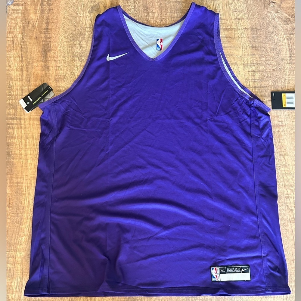 NIKE NBA  Compression Tank NWT STANDARD FIT reversible size XXL